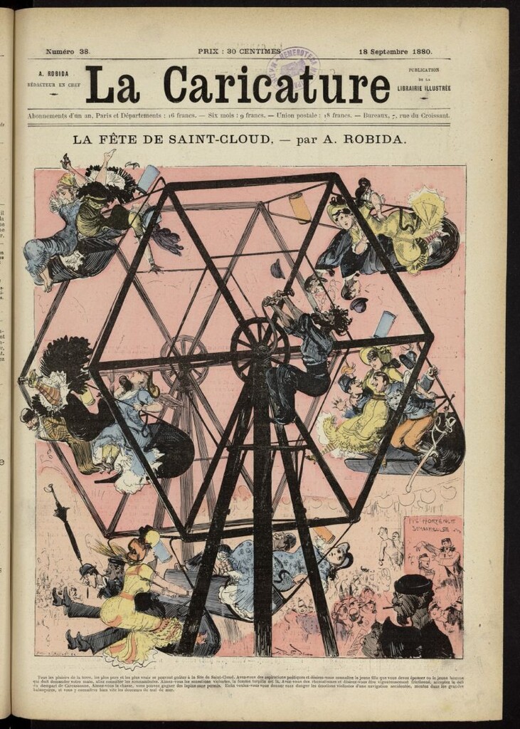 Miniatura de La Caricature del 18 de septiembre de 1880, nº 38