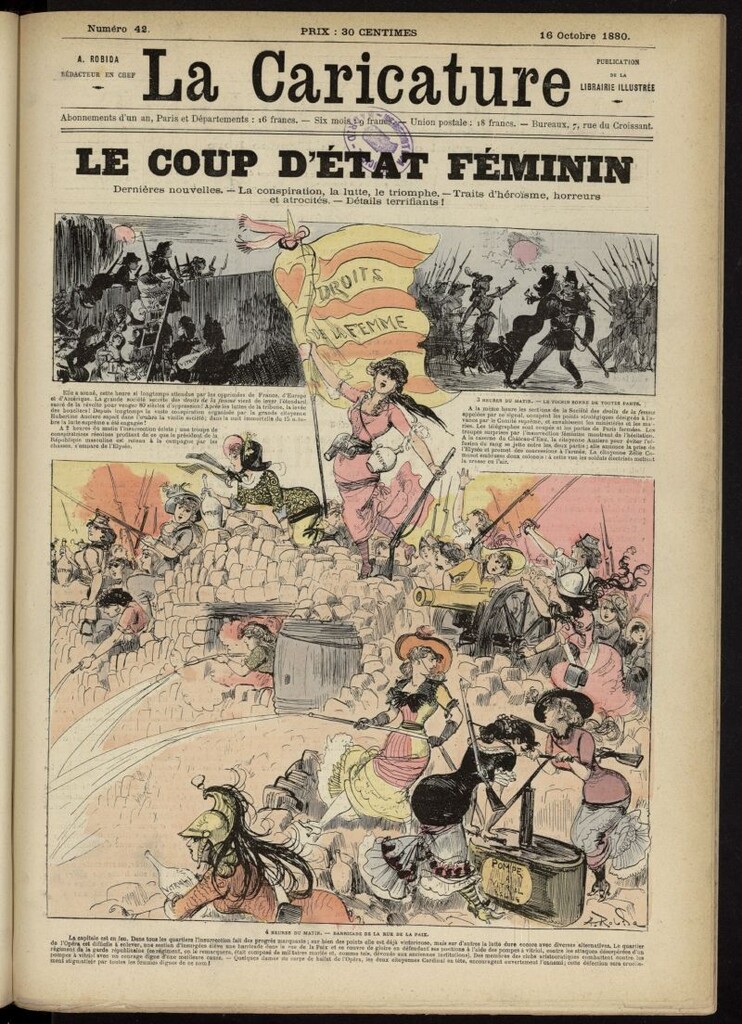 Miniatura de La Caricature del 16 de octubre de 1880, nº 42