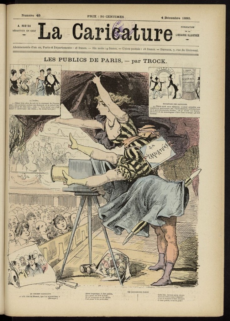 Miniatura de La Caricature del 4 de diciembre de 1880, nº 49