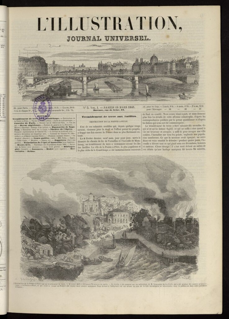 Miniatura de L´Illustration : journal universel del 18 de marzo de 1843, nº 3