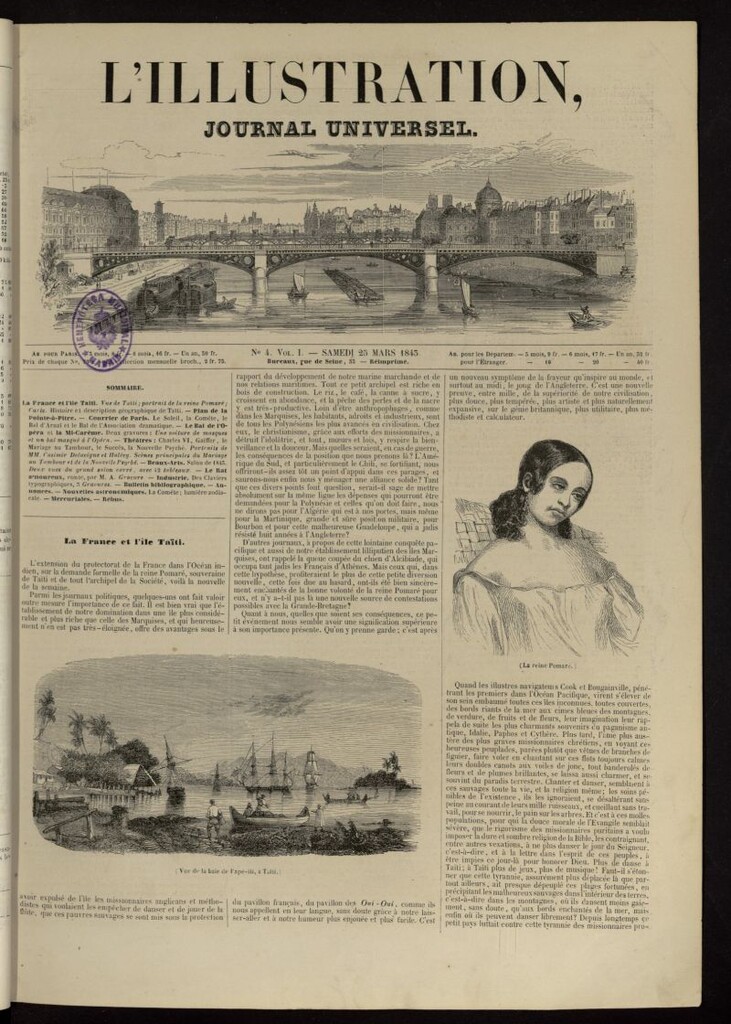Miniatura de L´Illustration : journal universel del 25 de marzo de 1843, nº 4