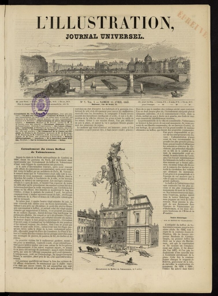 Miniatura de L´Illustration : journal universel del 15 de abril de 1843, nº 7