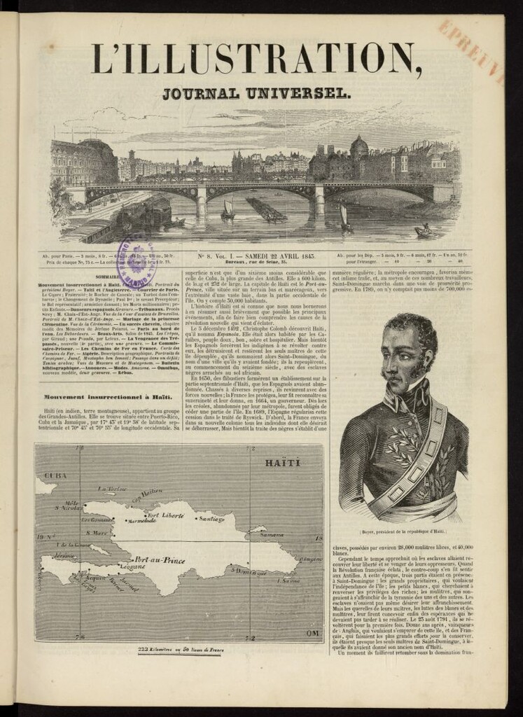 Miniatura de L´Illustration : journal universel del 22 de abril de 1843, nº 8