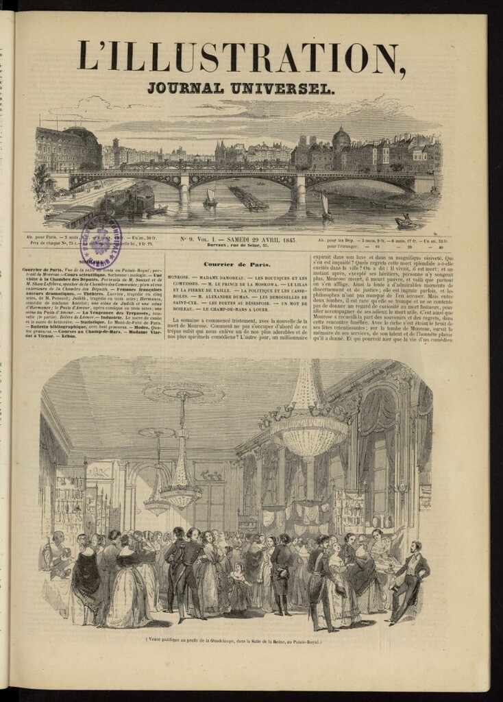 Miniatura de L´Illustration : journal universel del 29 de abril de 1843, nº 9