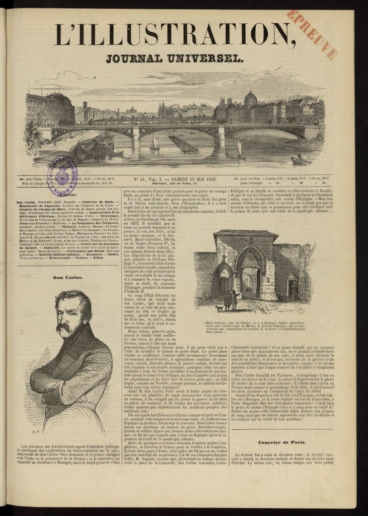 Miniatura de L´Illustration : journal universel del 13 de mayo de 1843, nº 11