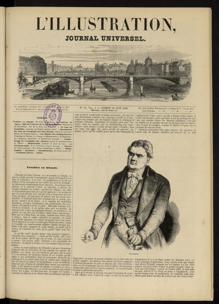 Miniatura de L´Illustration : journal universel del 10 de junio de 1843, nº 15