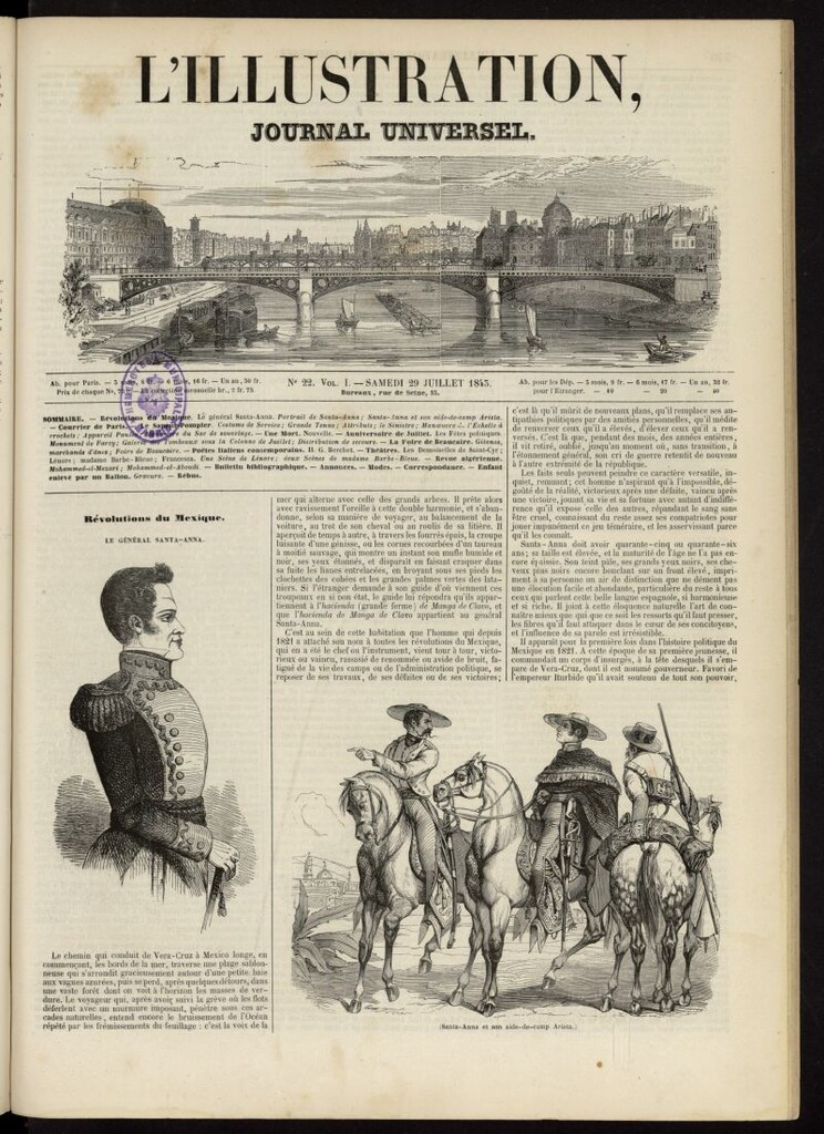 Miniatura de L´Illustration : journal universel del 29 de julio de 1843, nº 22
