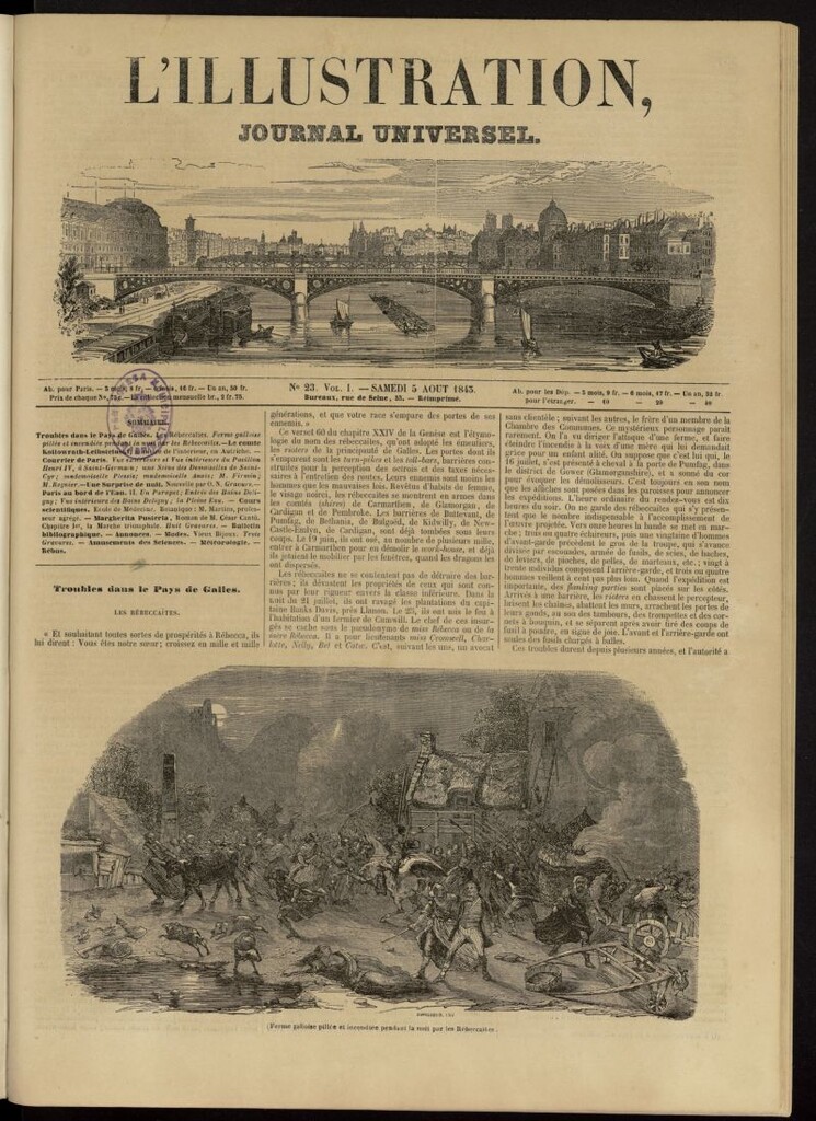 Miniatura de L´Illustration : journal universel del 5 de agosto de 1843, nº 23