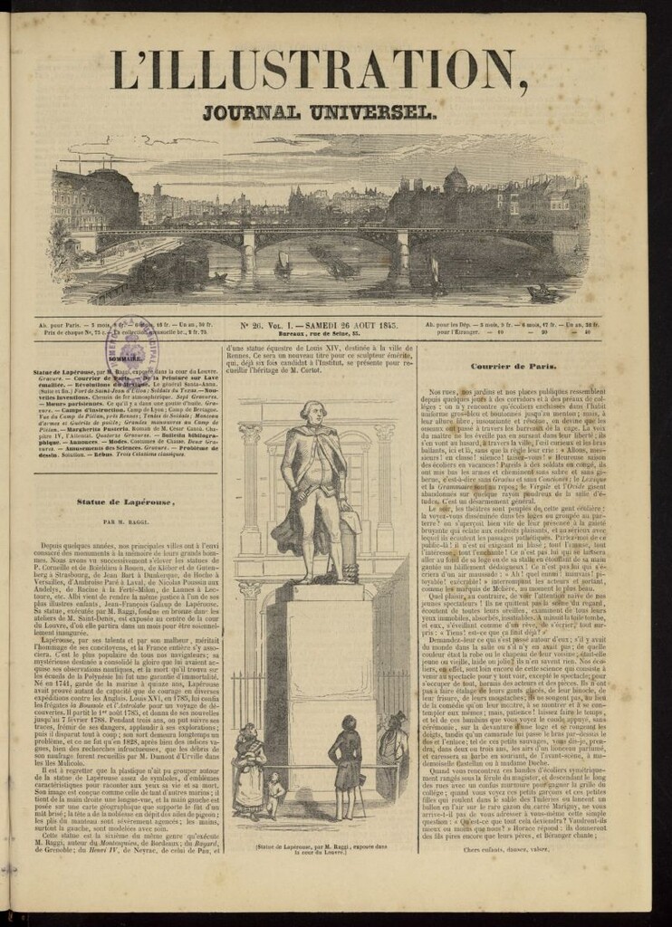 Miniatura de L´Illustration : journal universel del 26 de agosto de 1843, nº 26