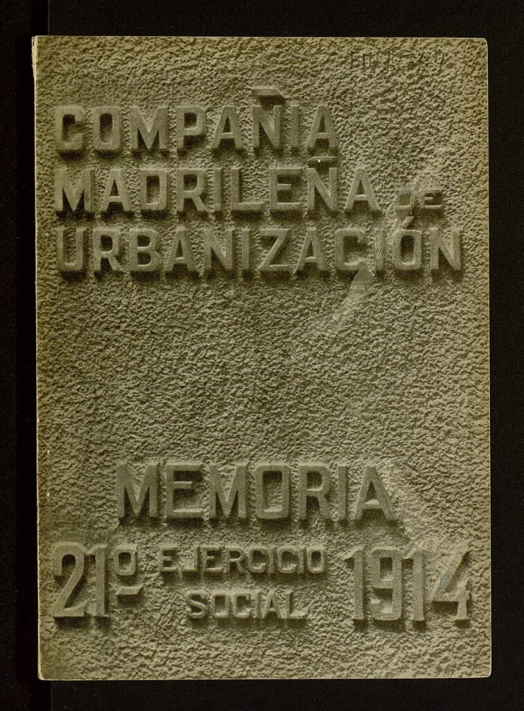Miniatura de Compañía Madrileña de Urbanización: Memorias de gestión