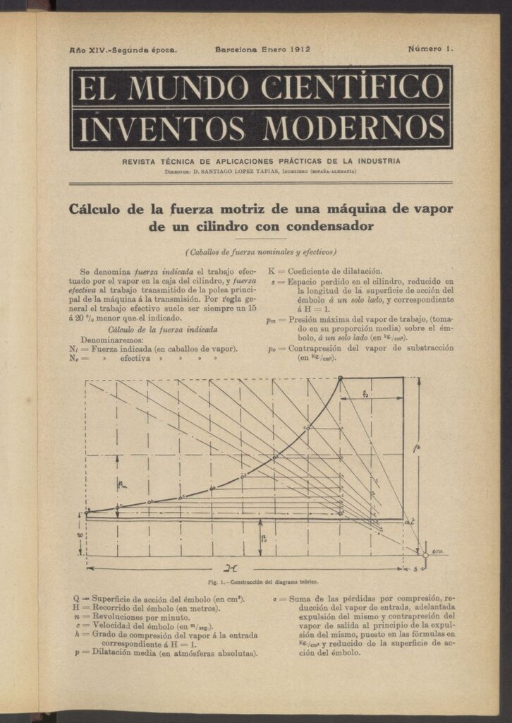 Miniatura de El Mundo Científico. Inventos Modernos: revista técnica de aplicaciones prácticas a la industria