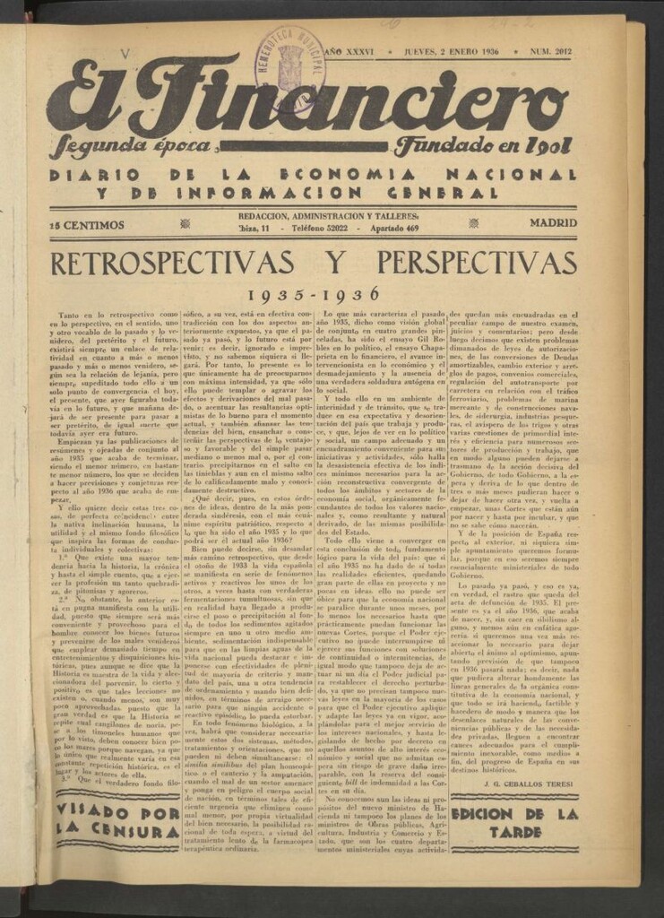 Miniatura de El Financiero