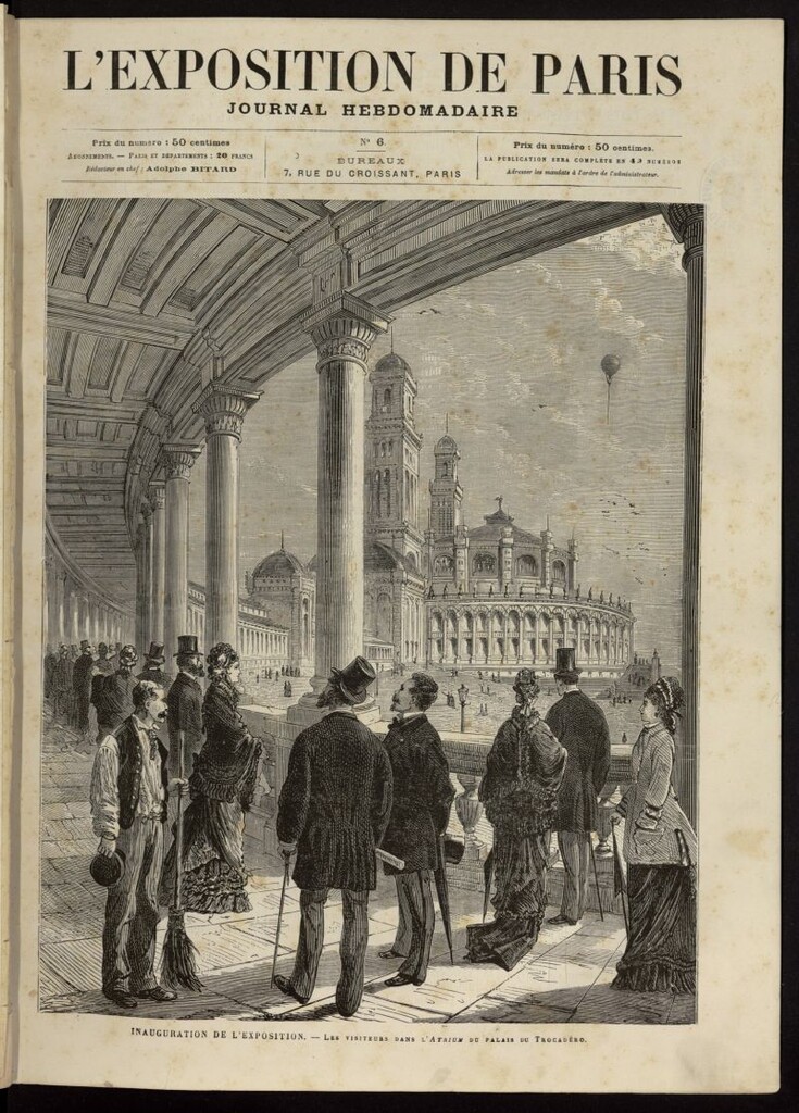 Miniatura de L´Exposition de Paris : journal hebdomadaire del 11 de mayo de 1878, nº 6