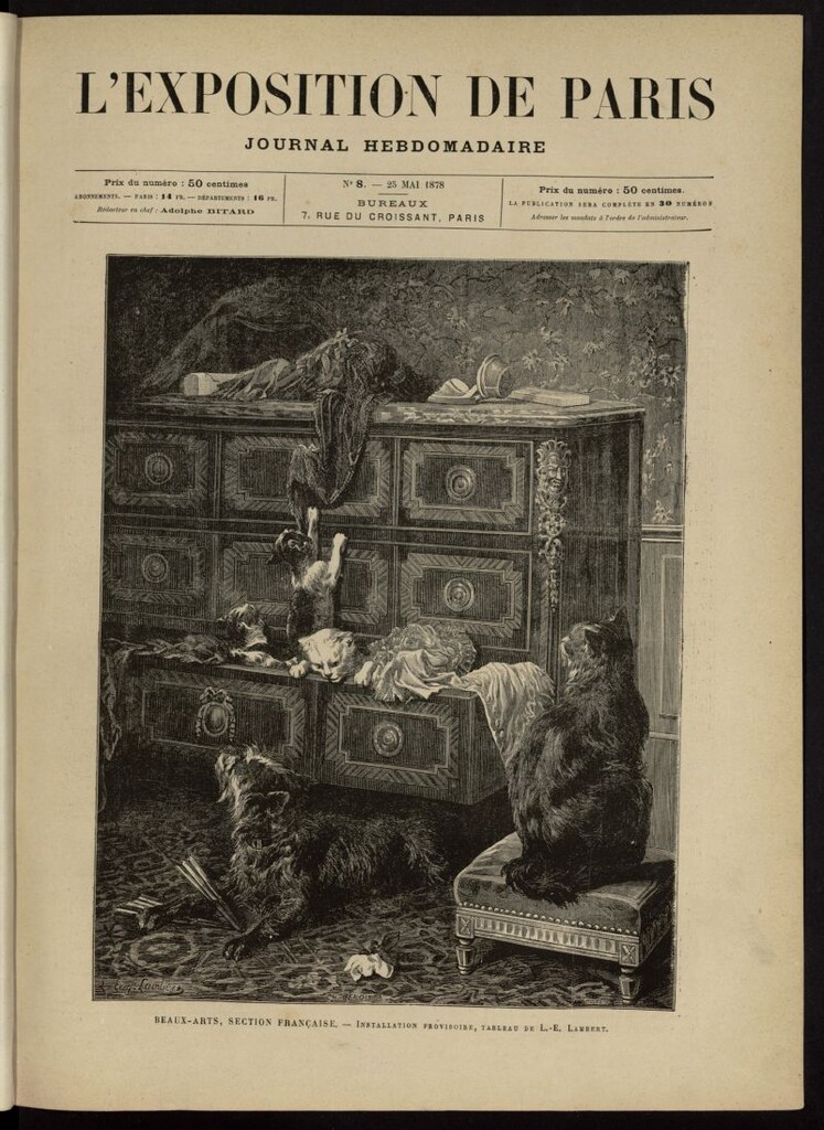 Miniatura de L´Exposition de Paris : journal hebdomadaire del 25 de mayo de 1878, nº 8