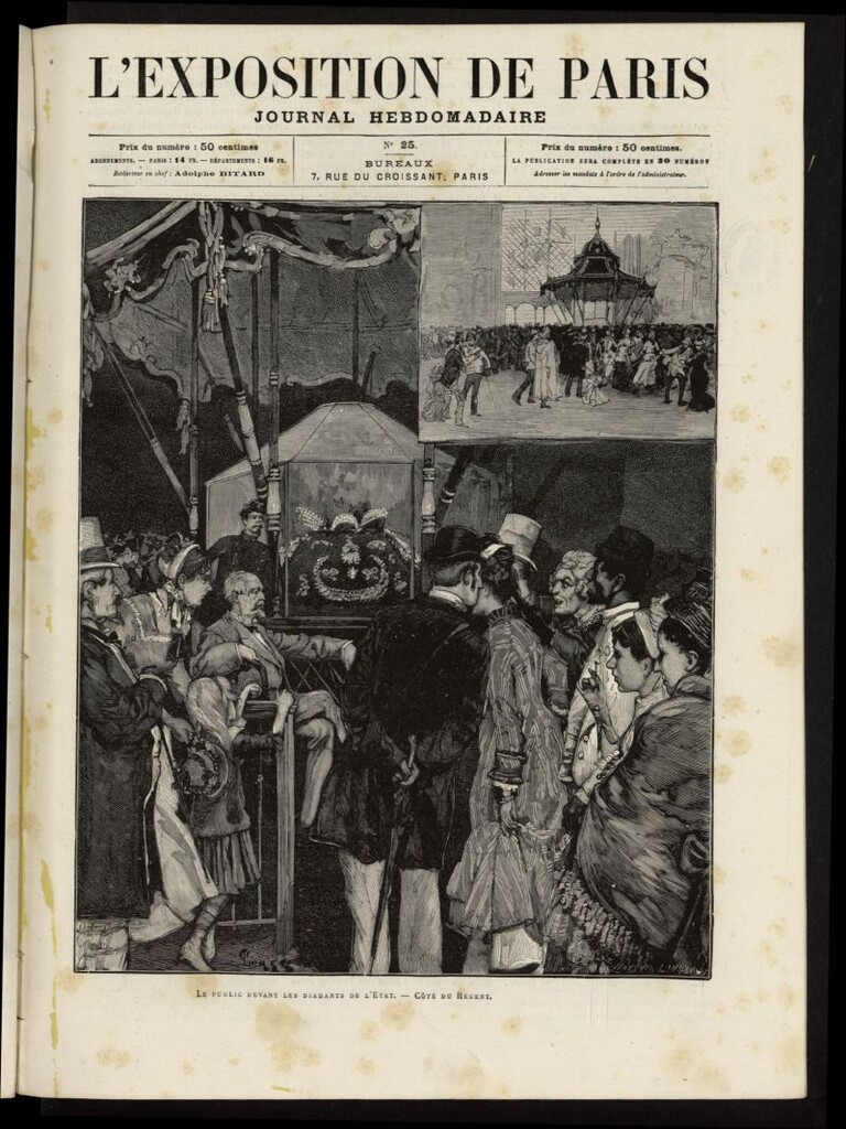 Miniatura de L´Exposition de Paris : journal hebdomadaire del 21 de septiembre de 1878, nº 25