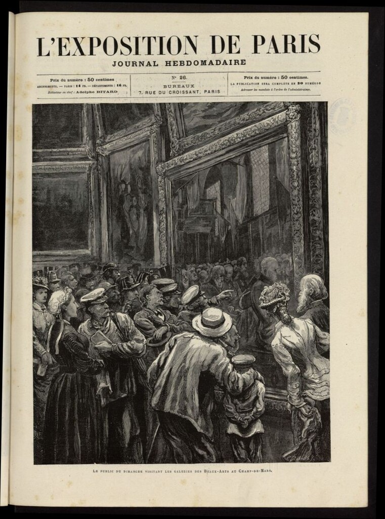 Miniatura de L´Exposition de Paris : journal hebdomadaire del 28 de septiembre de 1878, nº 26