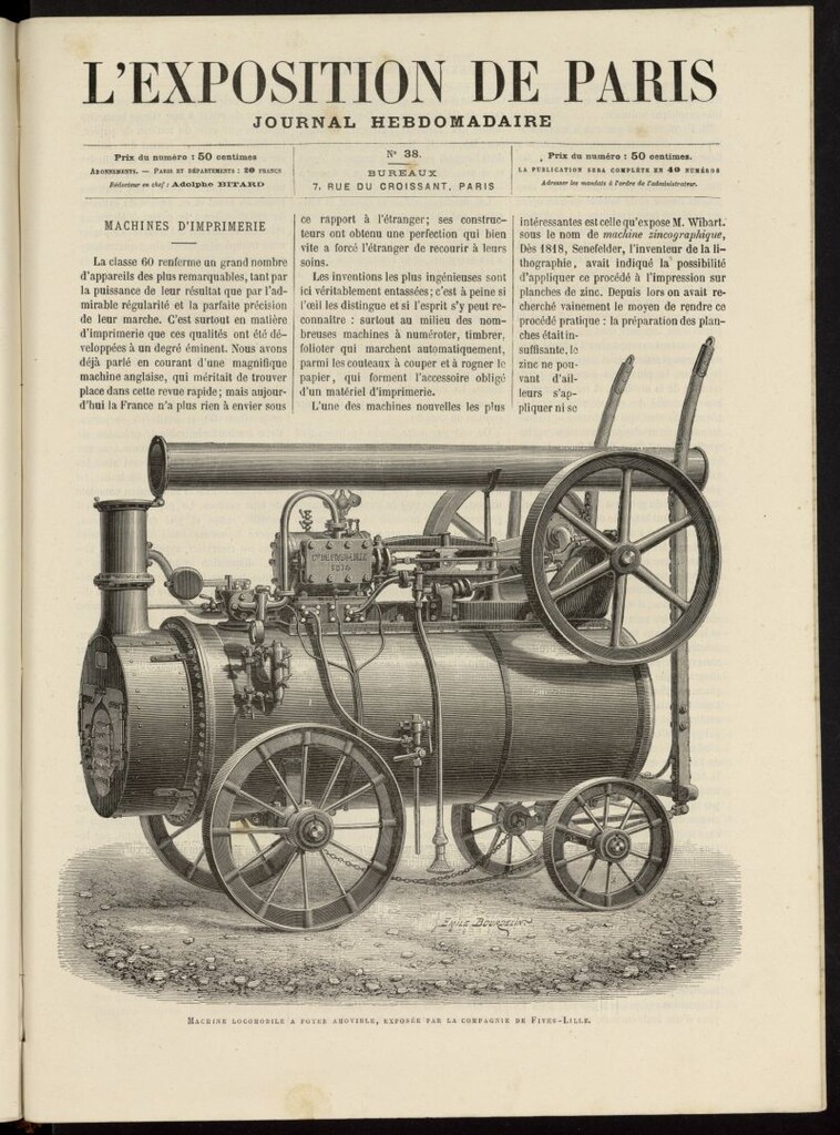 Miniatura de L´Exposition de Paris : journal hebdomadaire del 21 de diciembre de 1878, nº 38