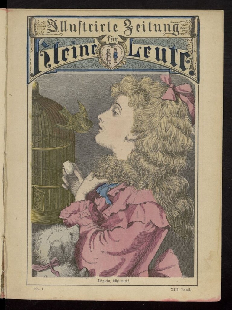 Miniatura de Illustrirte Zeitung für Kleine Leute de 1881, nº 1