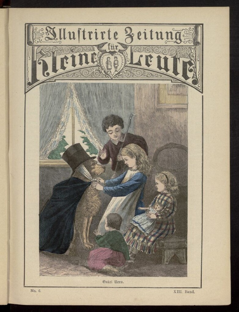 Miniatura de Illustrirte Zeitung für Kleine Leute de 1881, nº 6