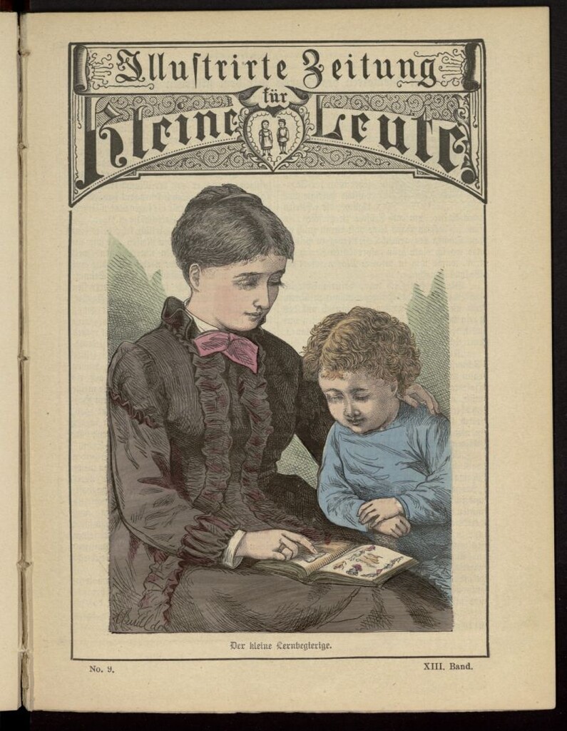 Miniatura de Illustrirte Zeitung für Kleine Leute de 1881, nº 9