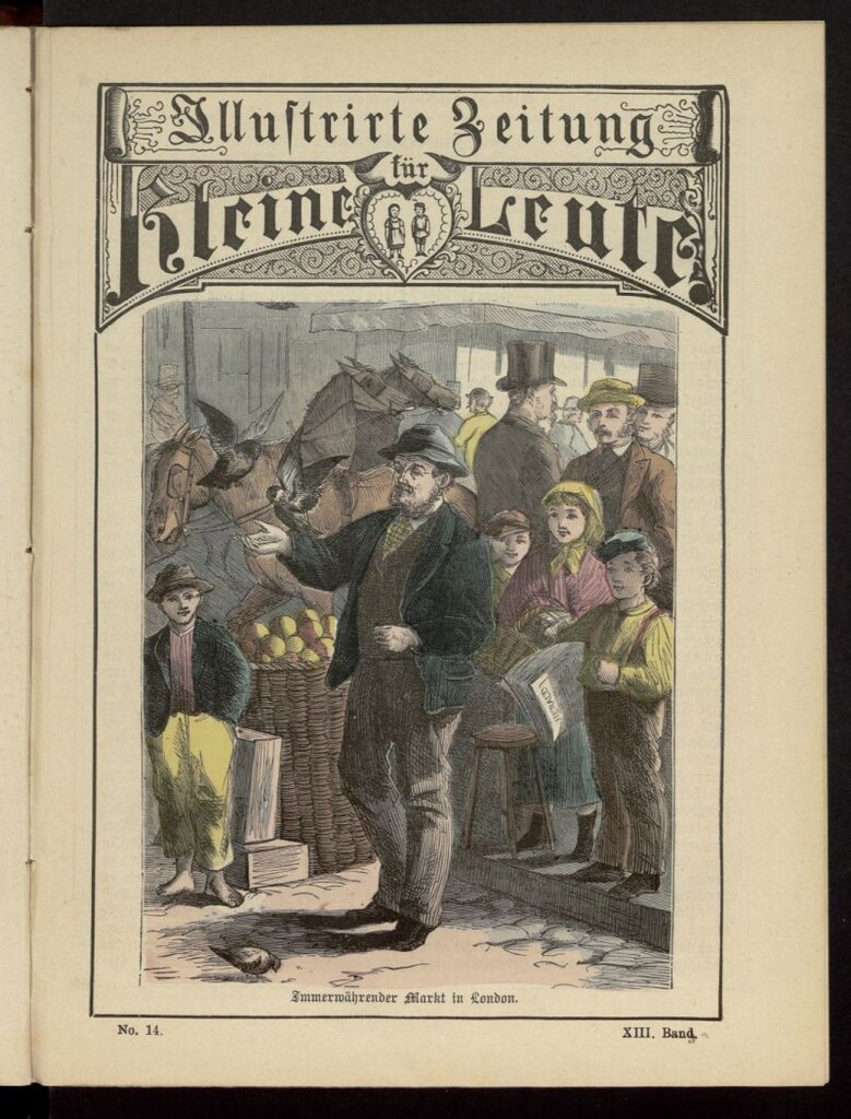 Miniatura de Illustrirte Zeitung für Kleine Leute de 1881, nº 14