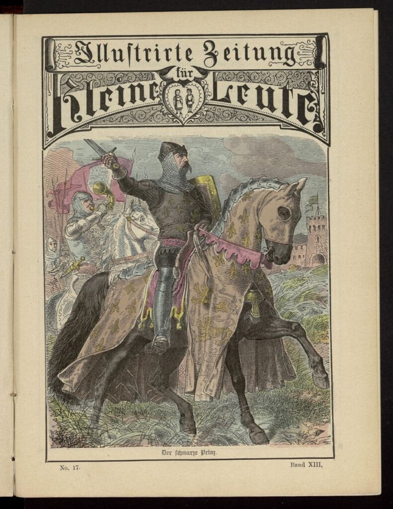 Miniatura de Illustrirte Zeitung für Kleine Leute de 1881, nº 17
