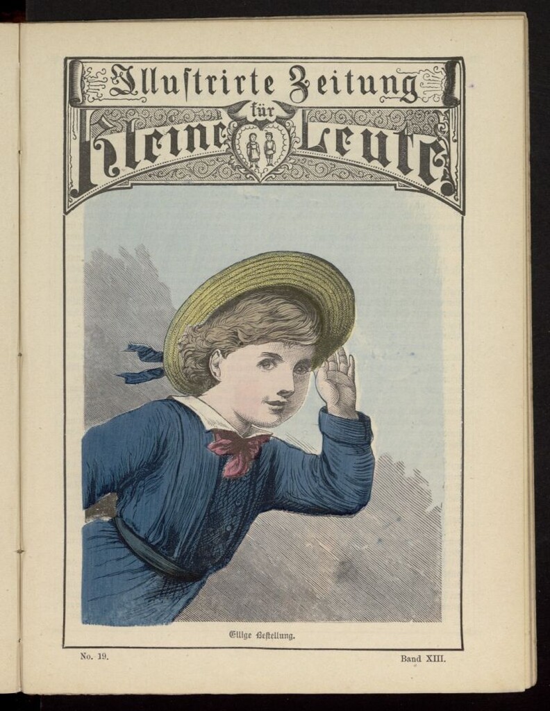 Miniatura de Illustrirte Zeitung für Kleine Leute de 1881, nº 19