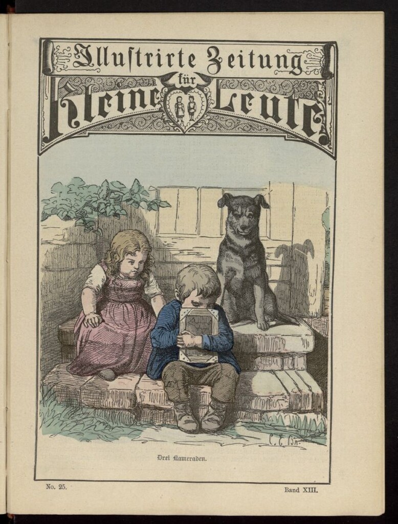 Miniatura de Illustrirte Zeitung für Kleine Leute de 1881, nº 25