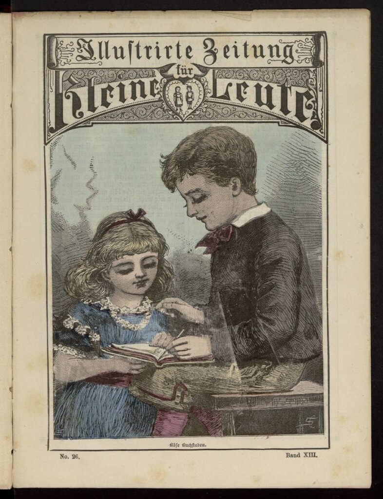 Miniatura de Illustrirte Zeitung für Kleine Leute de 1881, nº 26