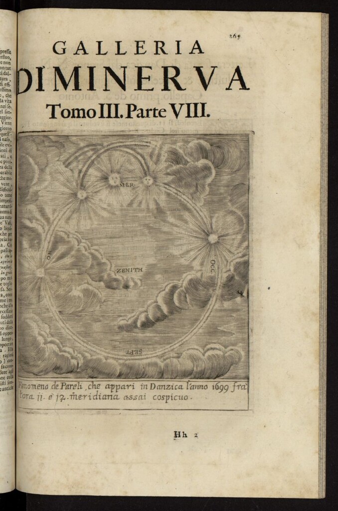 Miniatura de La Galleria di Minerva o Vero Notizie Universali de 1699-1700 tomo III, nº 8
