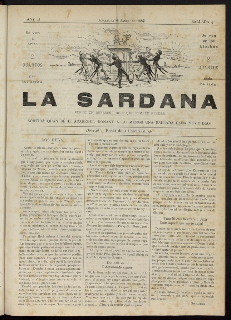 Miniatura de La Sardana del 6 de enero de 1882, nº 4