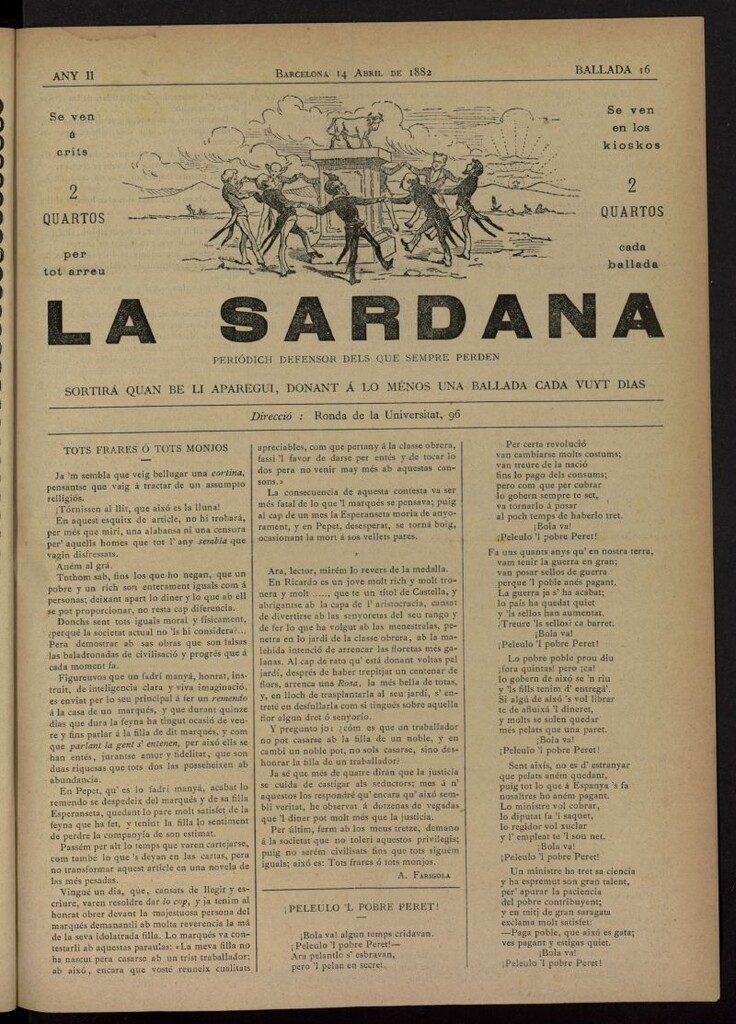 Miniatura de La Sardana del 14 de abril de 1882, nº 16