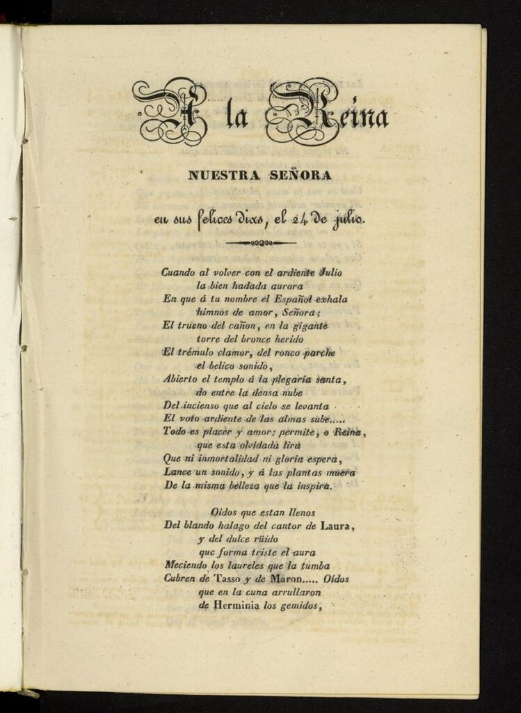 Miniatura de Cartas Españolas del 26 de julio de 1832, cuaderno 62