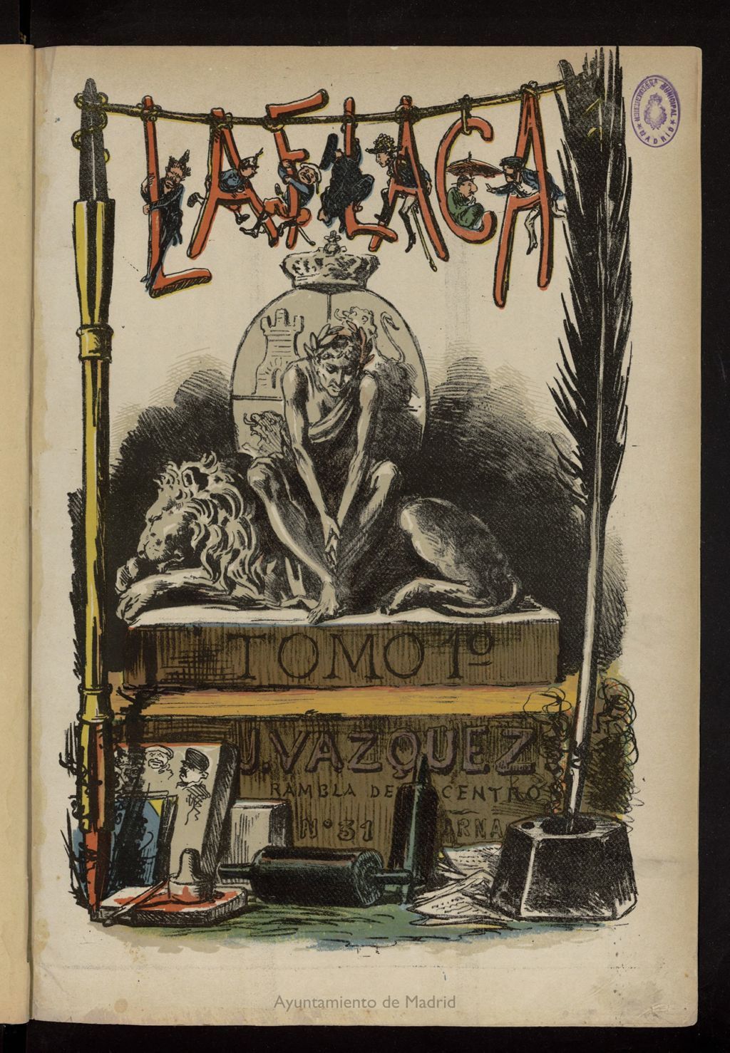 Miniatura de La Flaca de marzo de 1869, nº 1