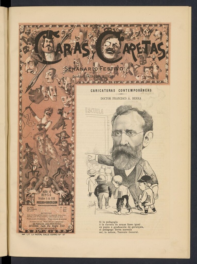 Miniatura de Caras y Caretas: semanario festivo del 4 de octubre de 1891