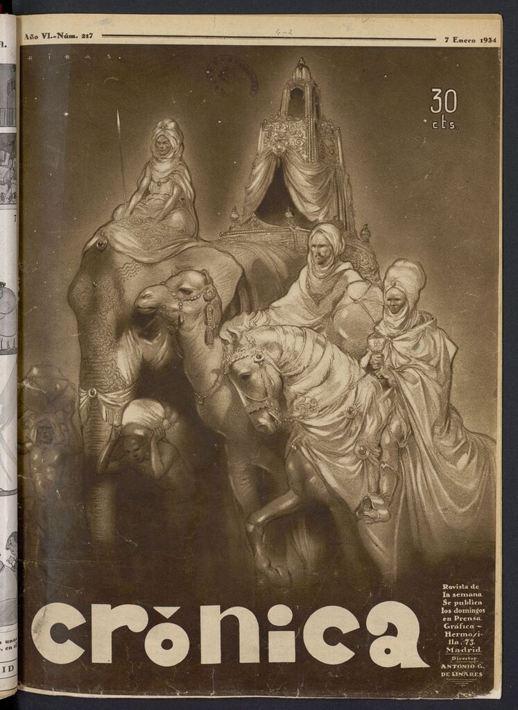Miniatura de Crónica: revista de la semana del 7 de enero de 1934