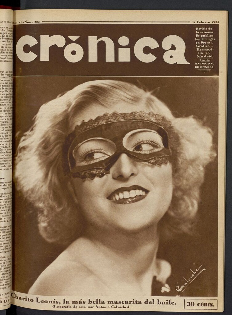 Miniatura de Crónica: revista de la semana del 11 de febrero de 1934