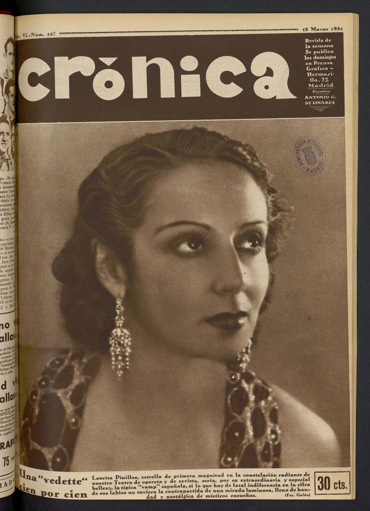 Miniatura de Crónica: revista de la semana del 18 de marzo de 1934