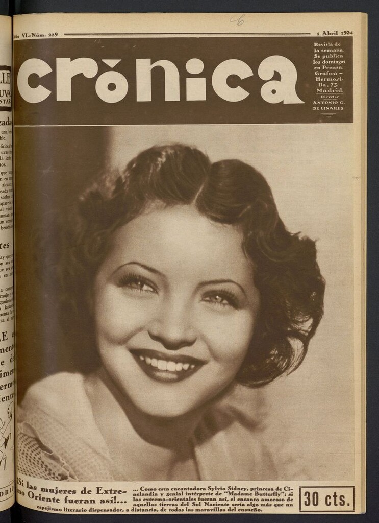Miniatura de Crónica: revista de la semana del 1 de abril de 1934