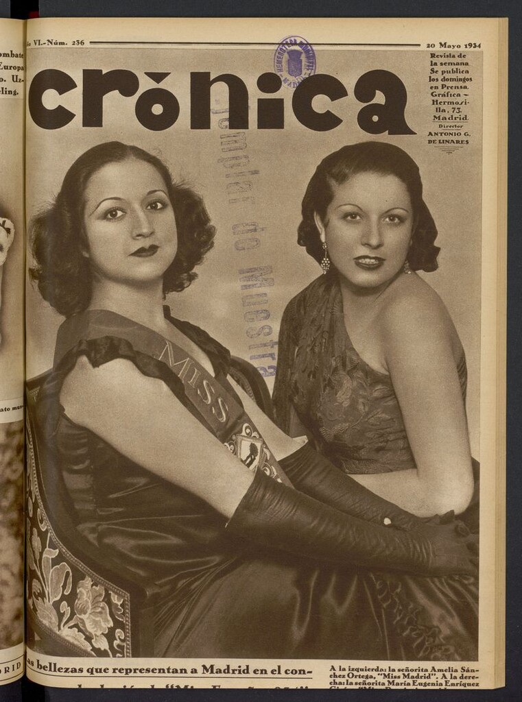 Miniatura de Crónica: revista de la semana del 20 de mayo de 1934