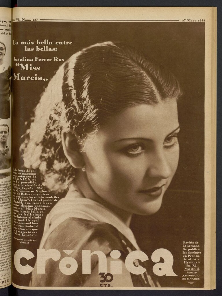 Miniatura de Crónica: revista de la semana del 27 de mayo de 1934