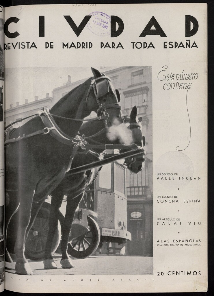 Miniatura de Ciudad: revista de Madrid para toda España del 23 de enero de 1935