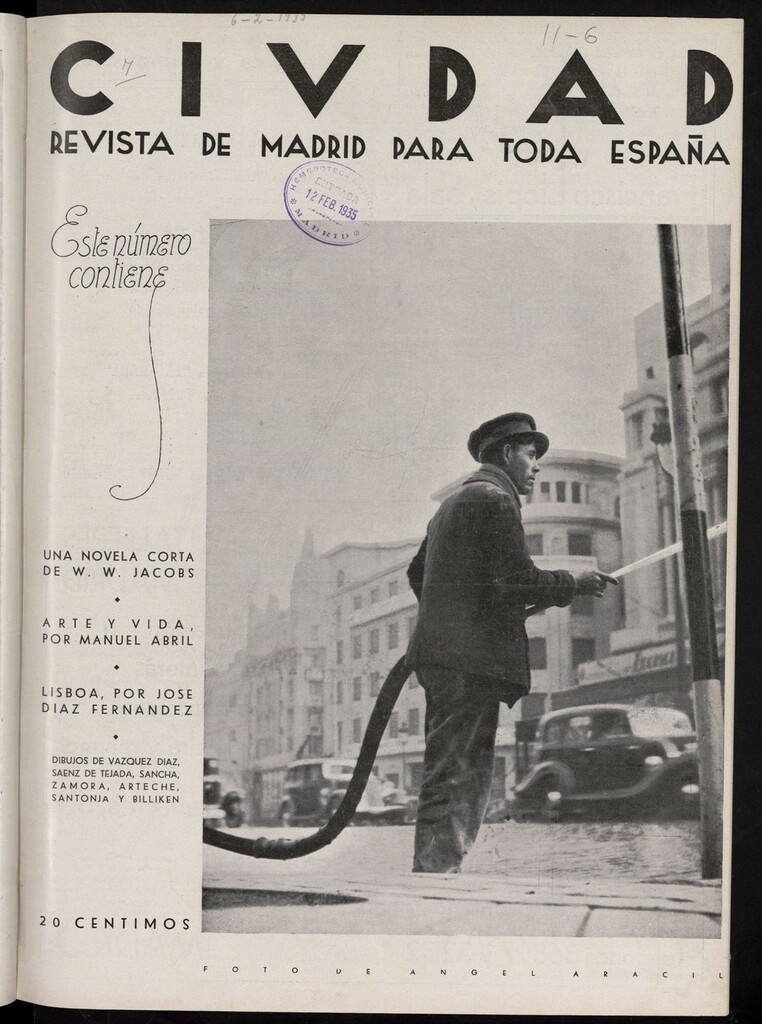 Miniatura de Ciudad: revista de Madrid para toda España del 6 de febrero de 1935