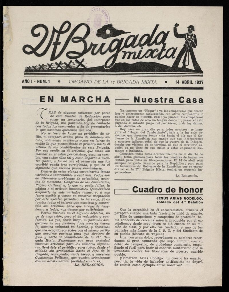Miniatura de 27 Brigada Mixta del 14 de abril de 1937