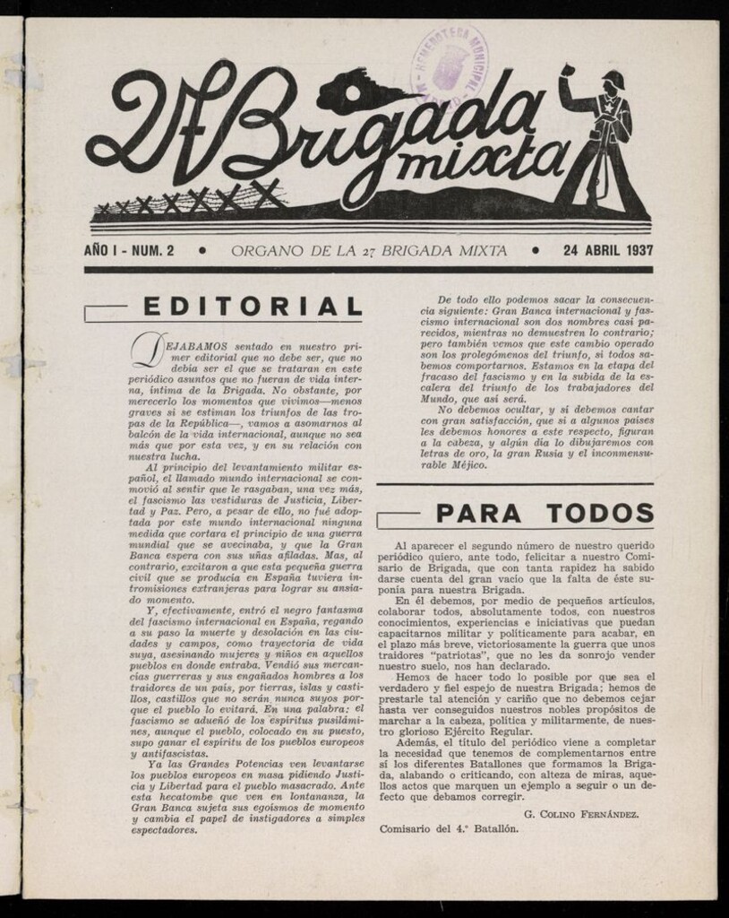 Miniatura de 27 Brigada Mixta del 24 de abril de 1937