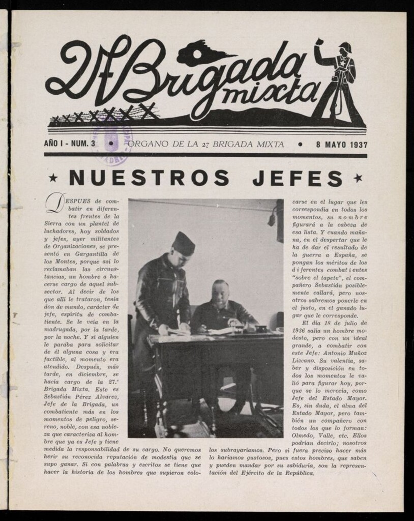 Miniatura de 27 Brigada Mixta del 8 de mayo de 1937