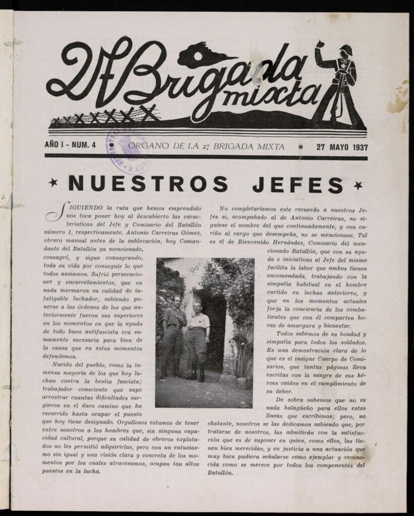 Miniatura de 27 Brigada Mixta del 27 de mayo de 1937