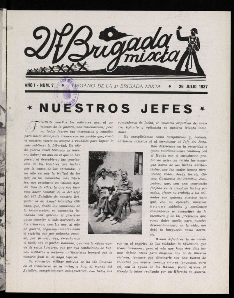 Miniatura de 27 Brigada Mixta del 26 de julio de 1937