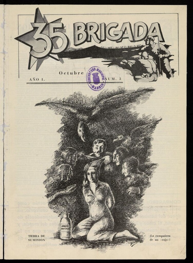Miniatura de 35 Brigada de octubre de 1936, nº 3