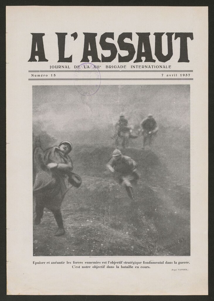 Miniatura de A l´Assaut del 7 de abril de 1937